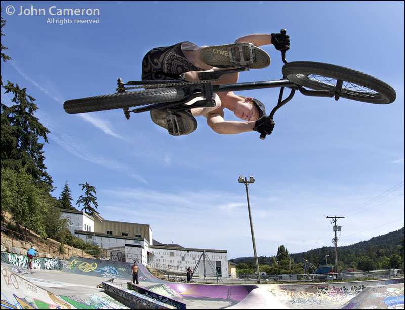 Bike at the Skatepark