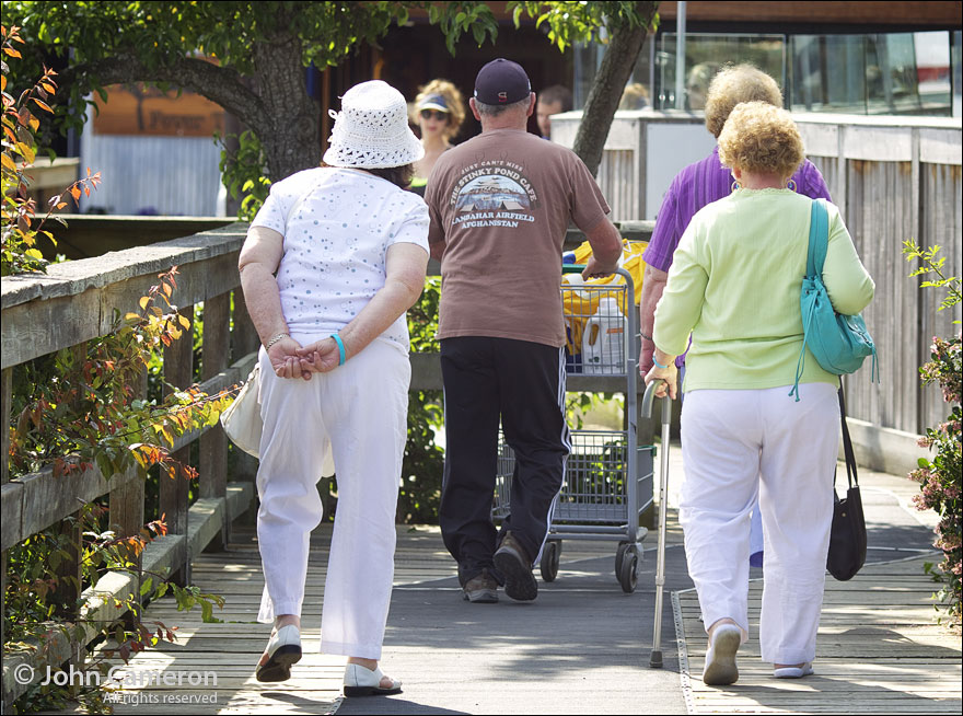 On the Ganges Boardwalk