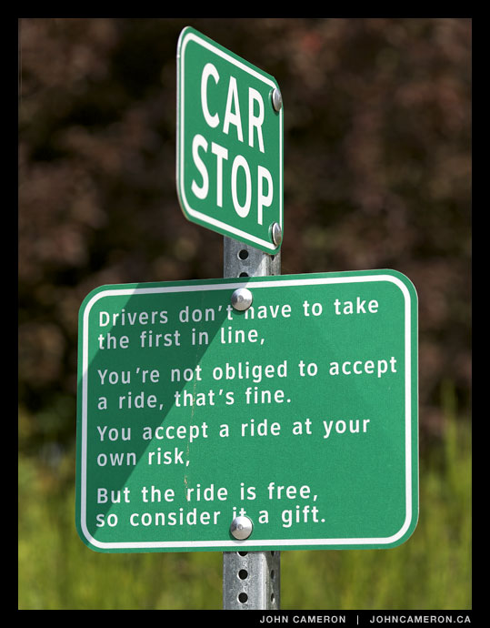 salt spring car stop