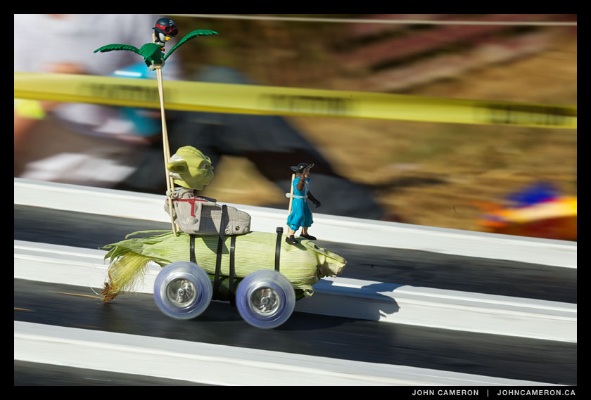 On the Zucchini Race Track