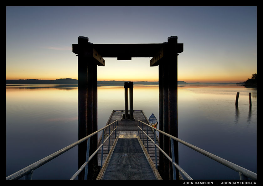 Fernwood Dock pre-dawn September