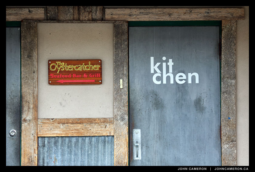 The Oystercatcher Kitchen Door