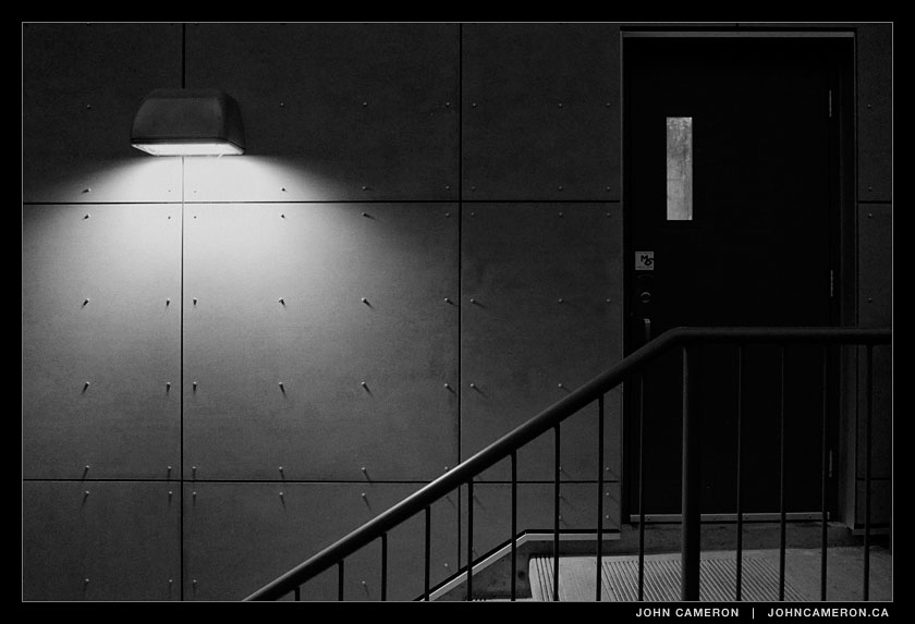 Salt Spring Library Back Door