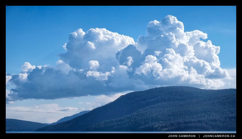 Spring Clouds near Vesuvius 