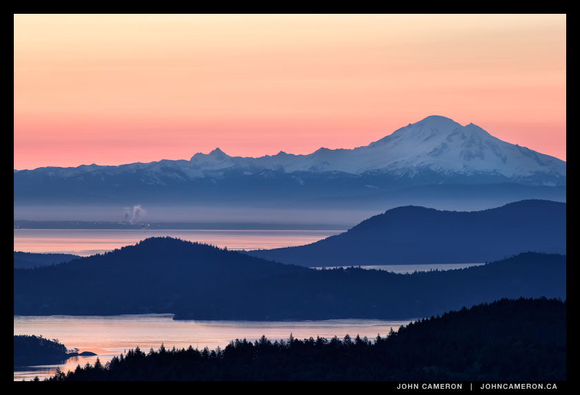 Mt. Baker from Salt Spring