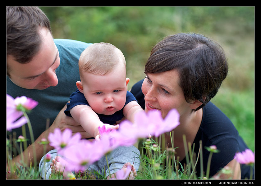 outdoor family portrait