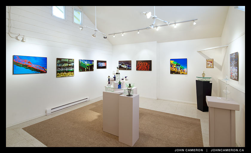 Reflections at the Salt Spring Gallery of Fine Art