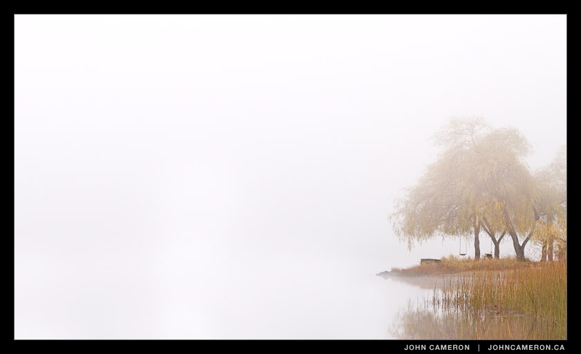 Fog at St. Mary Lake