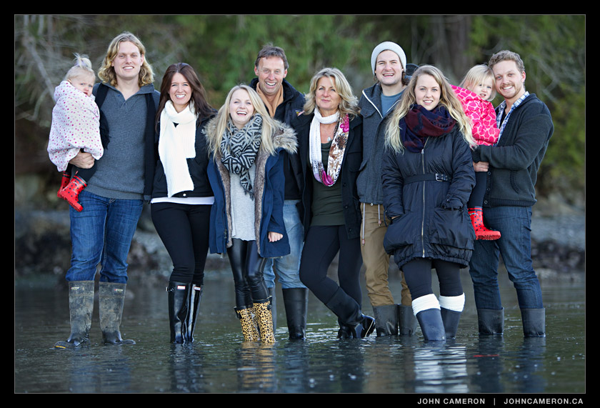 High Tide Family Photo