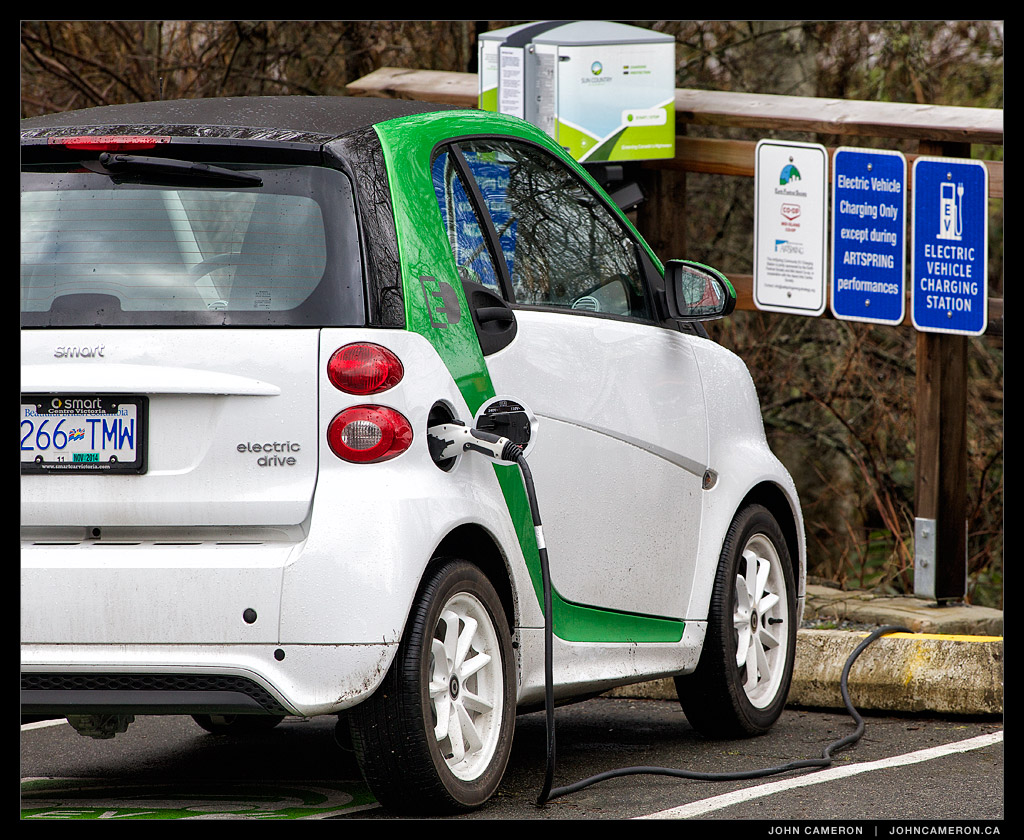 Charge Electric Cars on Salt Spring