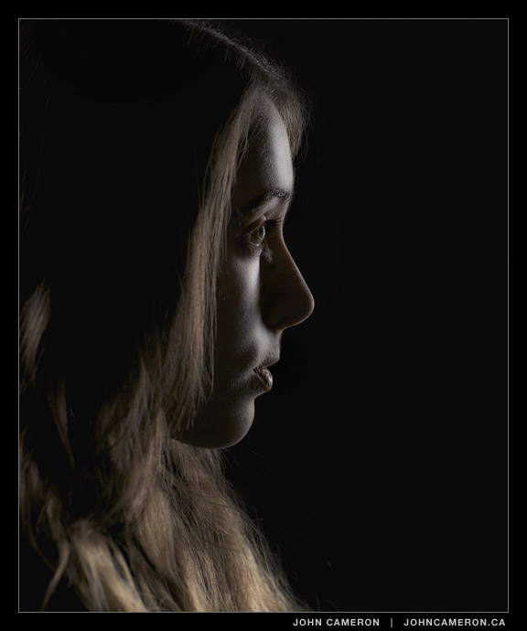 Lighting Experiment: profoto 1x3 softbox