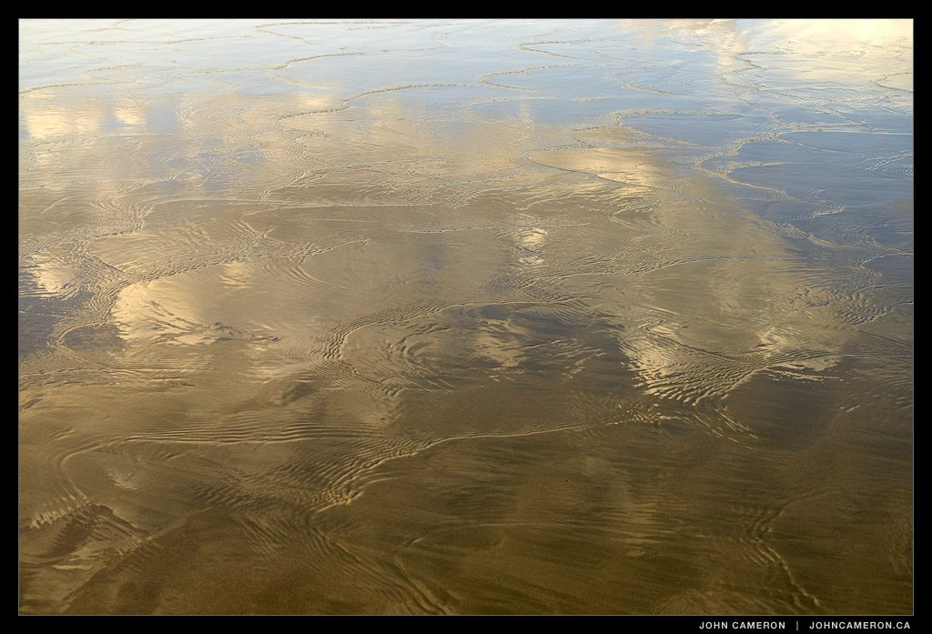 Golden Reflection, Chesterman Beach, Tofino