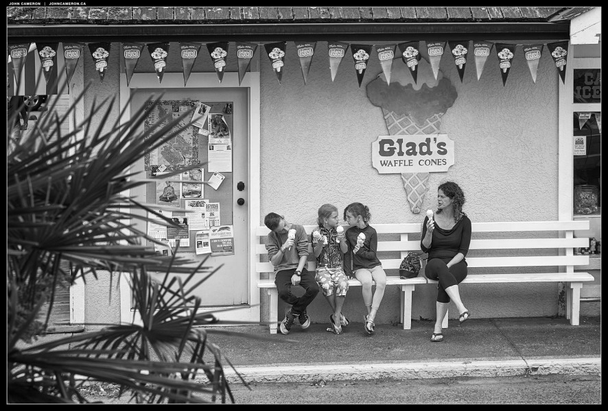 Ice Cream Antics at Glads